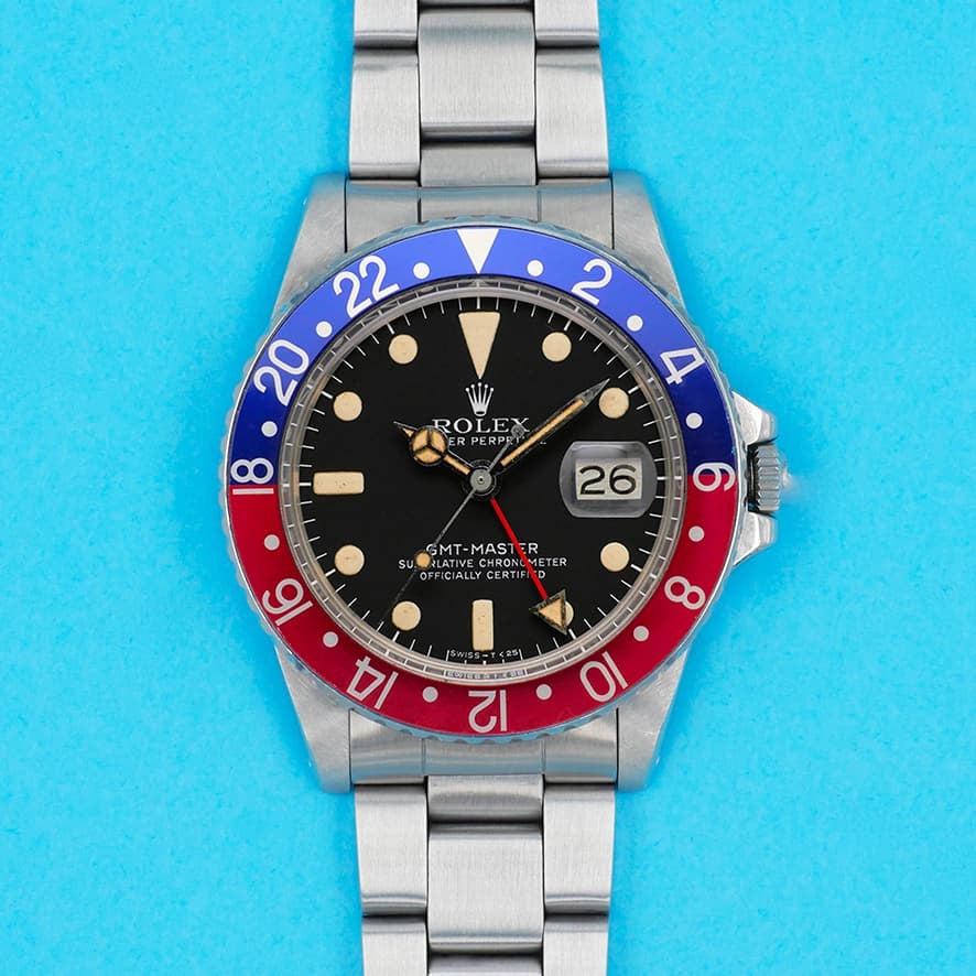 Vintage Rolex GMT Master Pepsi